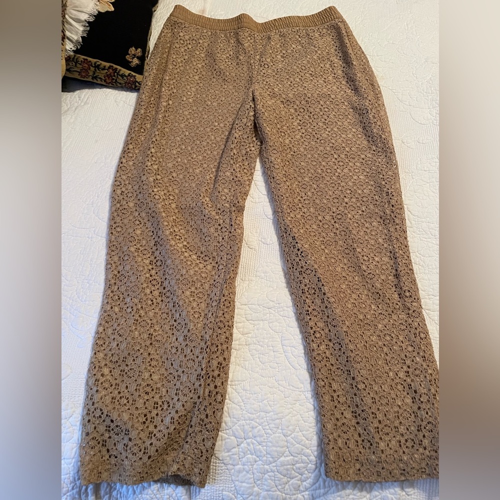 Chico’s Tan Lacey Pants